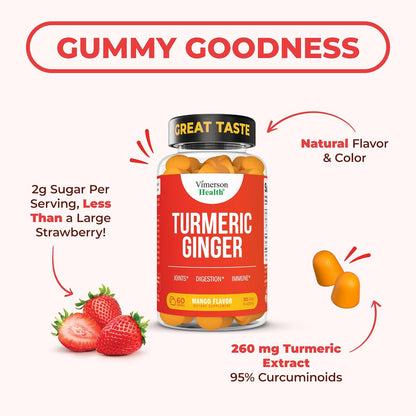 TURMERIC AND GINGER GUMMIES