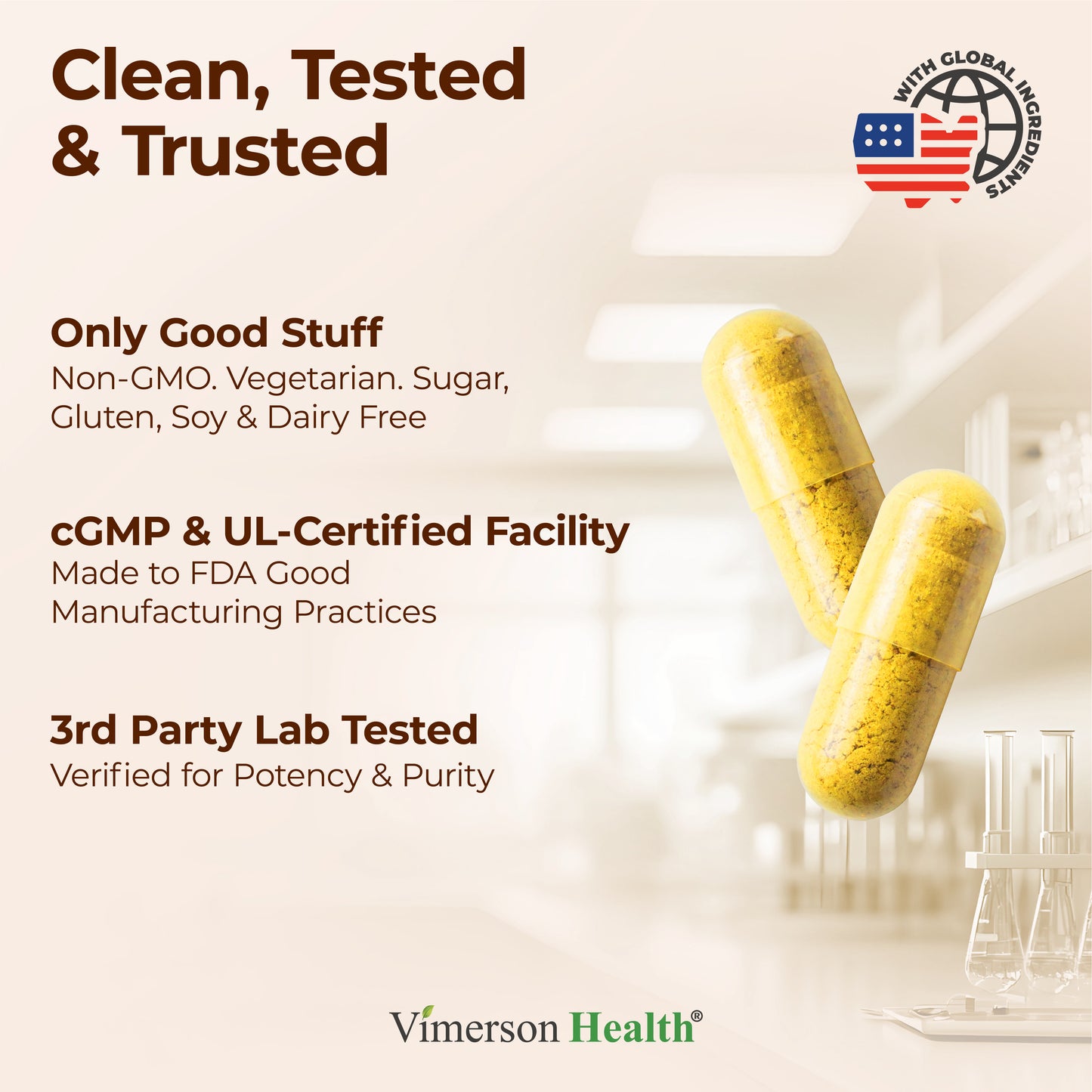 Ashwagandha Organic Turmeric Curcumin Supplement with Ginger Root & Black Pepper – Joint Health, Energy & Immune Support – Antioxidant Blend with 95% Curcuminoids – 60 Capsules