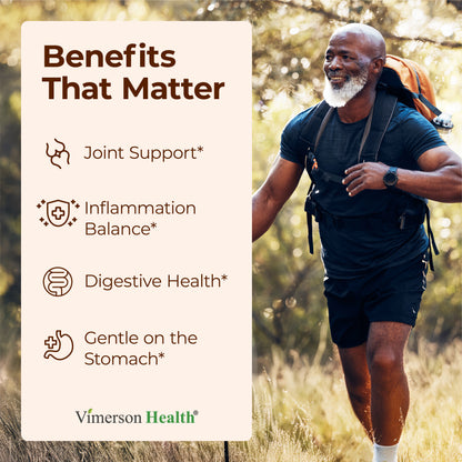 Turmeric Curcumin Supplement with Boswellia Serrata, Ginger, Organic Turmeric Powder & Bioperine for Max Absorption - 95% Curcuminoids Turmeric Supplement - Tumeric Boswellia Extract Capsules 2-Pack