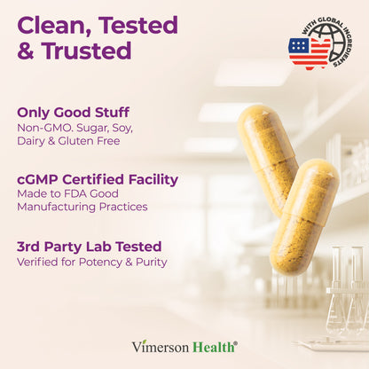 Saffron Supplements – 89mg Saffron Extract and 1000mg Tumeric Blend – Turmeric Supplement with Ceylon Cinnamon and Cardamom for Mood, Memory & Eye Health – Joint Supplements for Women & Men – 60 Count