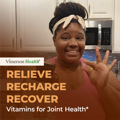 Glucosamine Chondroitin with Vitamin D3 2000IU – FSA Eligible Joint Supplements for Men & Women – Joint Health, Hair Skin Nails, Bone Health & Comfort with MSM, Vit D, Bromelain & Boswellia – 120 Tabs