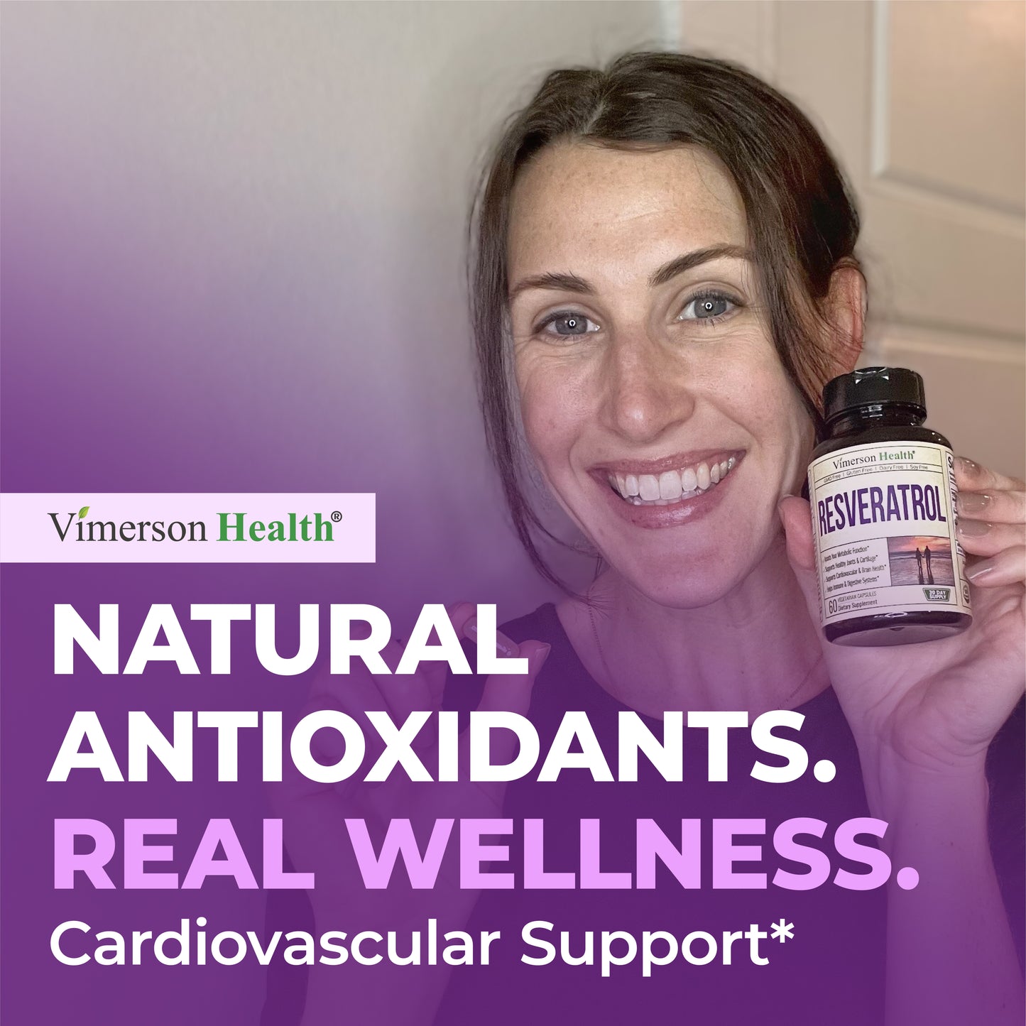 Japanese Knotweed Capsules - Resveratrol Supplement with 1000mg Japanese Knotweed, Green Tea Extract, Quercetin, Grape Extract. Potent Antioxidant for Healthy Aging & Cardiovascular Support. 60 Caps