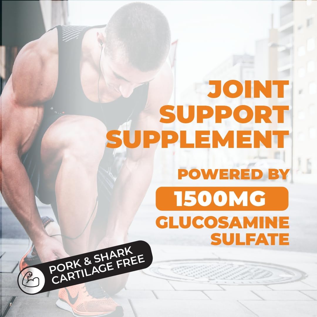 GLUCOSAMINE SULFATE 1500MG JOINT SUPPORT SUPPLEMENT