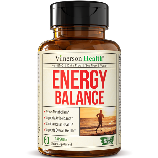 Vanadium with Chromium - Chromium Vanadium Supplement for Caffeine Free Energy and Metabolism Support. With Alpha Lipoic Acid, Cinnamon, Banaba Leaf & Bitter Melon Fruit. Non-GMO. Vegan. 60 Capsules