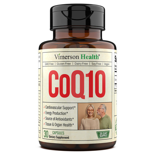 COQ10 SUPPLEMENT - ANTIOXIDANT & CARDIOVASCULAR SUPPORT