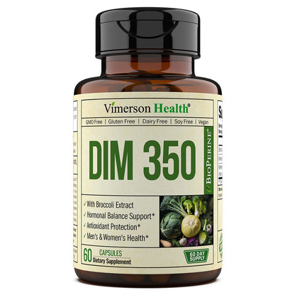 DIM 350 + BIOPERINE SUPPLEMENT - HORMONAL BALANCE SUPPORT