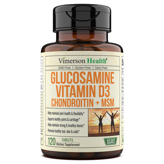 GLUCOSAMINE + VITAMIN D3 SUPPLEMENT - ADVANCED JOINT SUPPORT