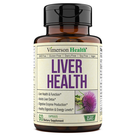 Best LIVER HEALTH Supplement for CLEANSE, DETOX and REPAIR Support Vimerson Health