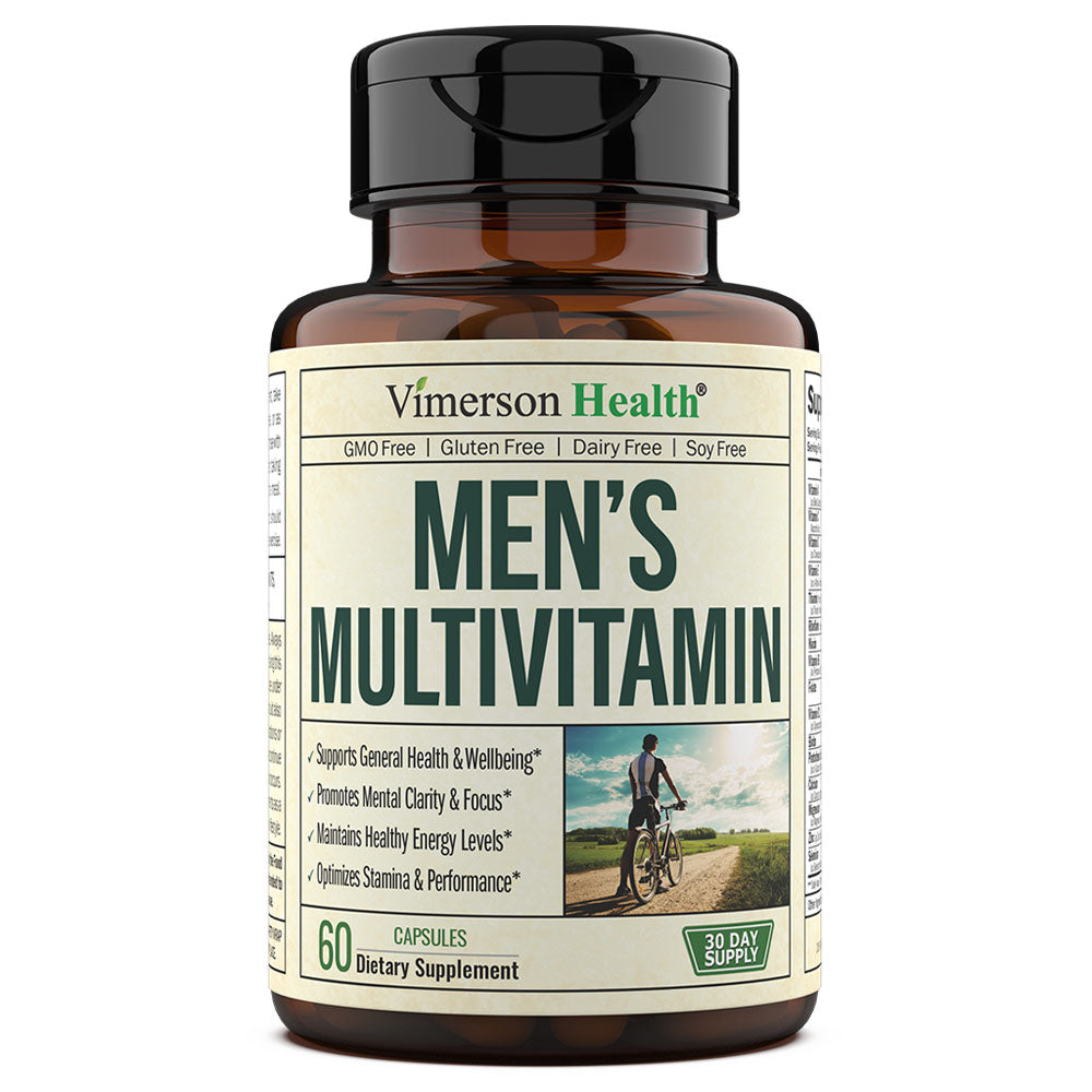 MULTIVITAMIN FOR MEN SUPPLEMENT - ENERGY, FOCUS AND PERFORMANCE