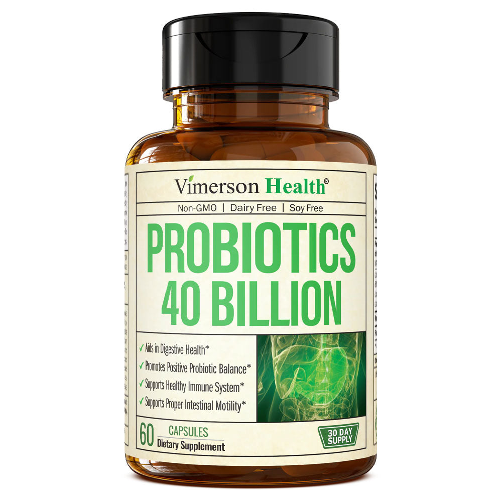 PROBIOTICS 40 BILLION CFU SUPPLEMENT