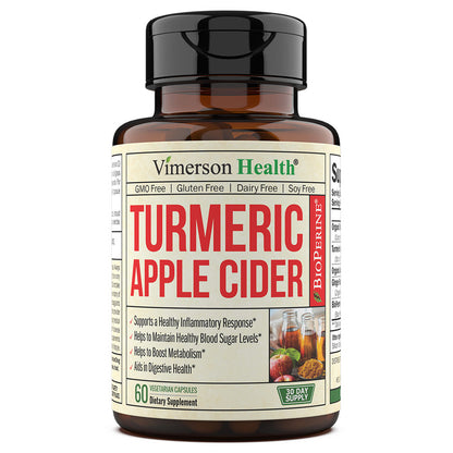 TURMERIC APPLE CIDER SUPPLEMENT - DIGESTIVE & JOINT HEALTH